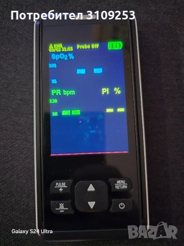 Професионален пулсов оксиметър , снимка 4 - Уреди за диагностика - 51585422