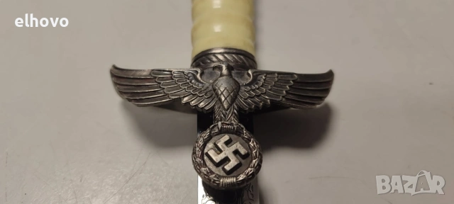 Нацистка хитлериска кама, снимка 7 - Антикварни и старинни предмети - 53241036