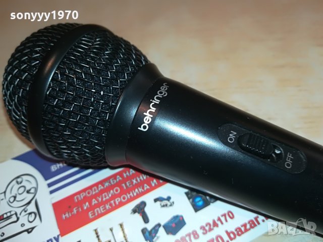 behringer xm1800s ultravoice profi microphone, снимка 9 - Микрофони - 28399703