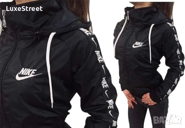 Дамска Ветровка - лого Бродирано 🤍 Nike , снимка 3 - Якета - 52437122