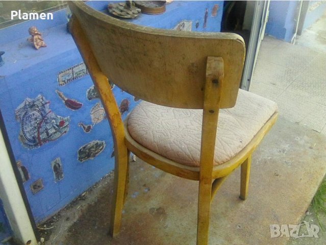Стар български тапициран стол - много здрав, снимка 8 - Други ценни предмети - 40801033