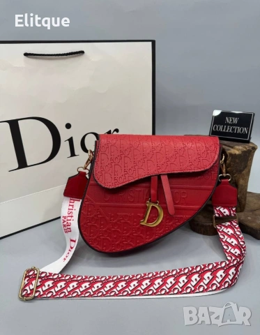 Висококачествени кожени чанти Christian Dior 27x24см, снимка 3 - Чанти - 53459615