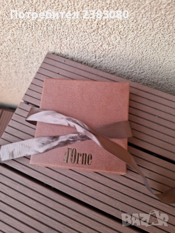 Елегантна сребърна висулка d’Orne в кутия, снимка 2 - Бижутерийни комплекти - 52905156