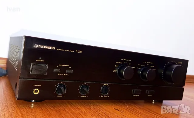 Мощен Hi-Fi усилвател Pioneer A 335 Made in Japan, снимка 8 - Ресийвъри, усилватели, смесителни пултове - 49816629