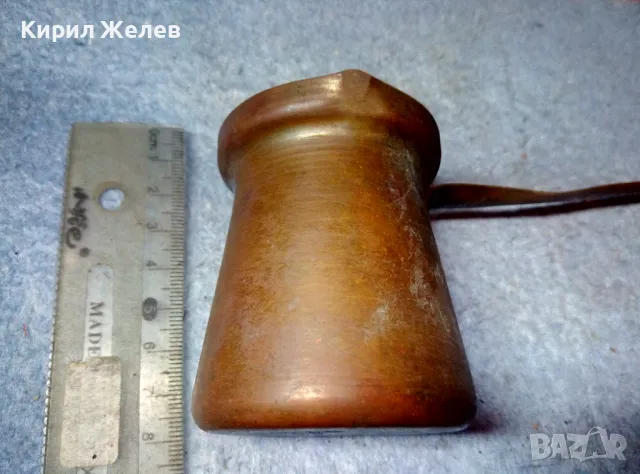 Старо МАЛКО МЕДНО ДЖЕЗВЕ За КАФЕ КОВАНА МЕД ТРАДИЦИОННА РЪЧНА ИЗРАБОТКА 47825