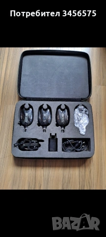 Сигнализатори 3+1Carp Pro Q-9, снимка 4 - Екипировка - 53572283