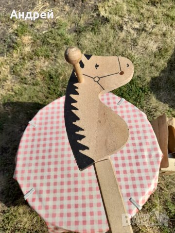 Старо дървено конче, снимка 5 - Други ценни предмети - 33663825