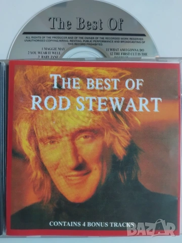 Rod Stewart – The Best Of Rod Stewart - матричен диск музика