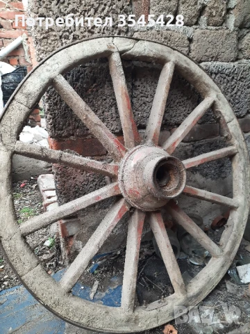 Автентично волско колело и чекрък, снимка 2 - Антикварни и старинни предмети - 50925281