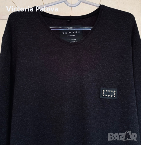 PHILIPP PLEIN  оригинал, мъжка блуза, снимка 11 - Блузи - 44846625