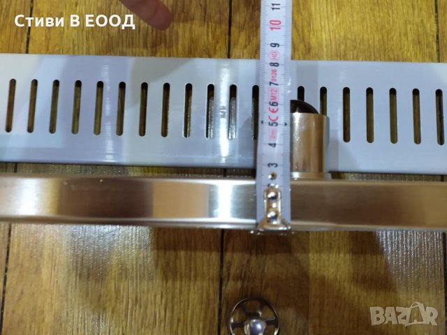 Сифон за баня стомана 80 см. / 10 см. Ново.., снимка 9 - ВИК - 34857289