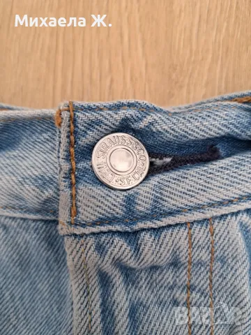 Дънкови къси панталони Levi's 501, снимка 9 - Къси панталони и бермуди - 49389655