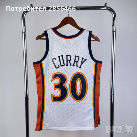 Мъжки потник Mitchell&Ness Stephen Curry Golden State Warriors season 2009 размер XL, снимка 2 - Тениски - 52085092