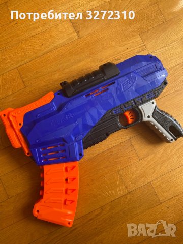 NERF Бластер N-STRIKE ELITE RUKKUS ICS E2654, снимка 2 - Други игри - 37121920