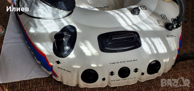 Надуваема лодка с помпа и гребла Sevylor, снимка 3 - Воден транспорт - 51114651