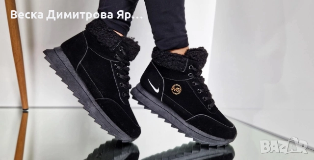 Дамски обувки с топла дебела вата, снимка 8 - Дамски боти - 52134726