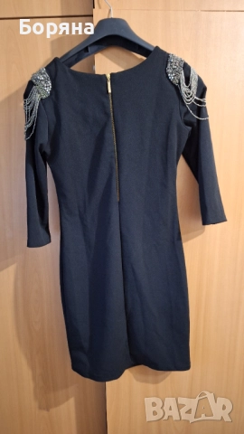 Официална черна рокля , снимка 3 - Рокли - 52036038