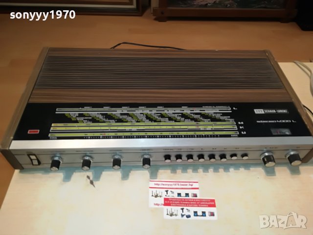 ITT SCHAUB-LORENZ 4000L-ВНОС GERMANY 0308221830, снимка 6 - Ресийвъри, усилватели, смесителни пултове - 37587316