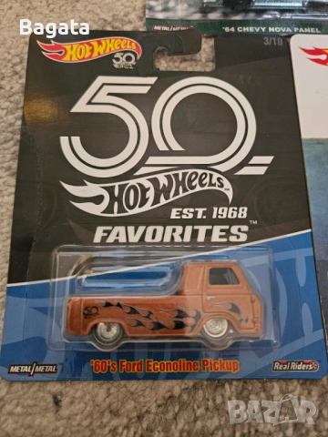 Hot Wheels Premium '60s Ford Econoline Pickup 1:64