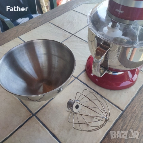 Планетарен миксер AEG Ultramix KM4000, снимка 5 - Миксери - 51450954