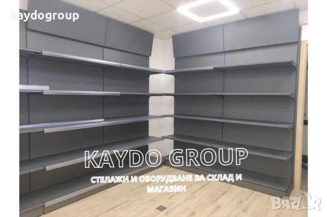 Налични стелажи за магазин и склад! Ral 7016 ТХТ ТЪМНО СИВ, снимка 9 - Стелажи и щандове - 51376967