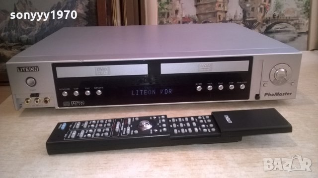 Liteon lvr-1001 dvd/vdr phomaster-внос швеицария, снимка 12 - Плейъри, домашно кино, прожектори - 27027323