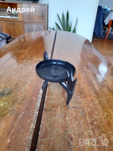 Стар свещник #20, снимка 3 - Антикварни и старинни предмети - 44016844