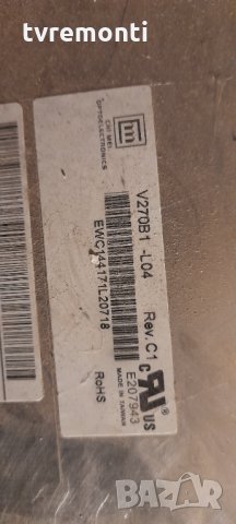 Платка T-CONTROL BOARD V320B1-C03, снимка 3 - Части и Платки - 34698595