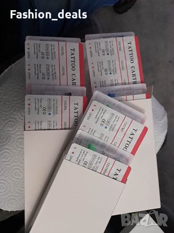 Нов комплект смесени Консумативи Игли мастило татуировка татус начинаещи, снимка 8 - Други - 40435056