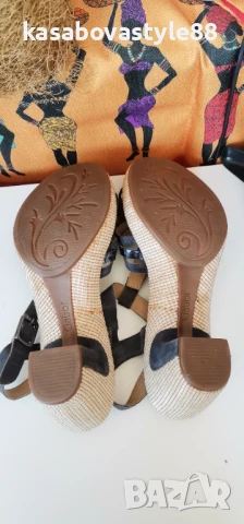 Сандали Gabor 40.5н.Естесвена кожа , снимка 2 - Сандали - 51093612