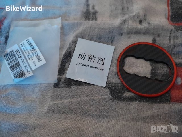 77MM карбоново лого за волана за Audi A3 A4 A5 Q2 НОВО