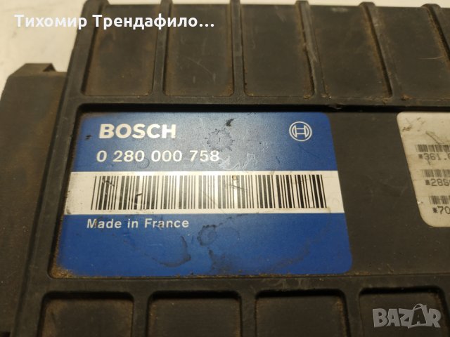 ECU FIAT TIPO TEMPRA, LANCIA DEDRA 1.6, BOSCH 0 280 000 758, 0280000758 компютър за типо 1.6, снимка 3 - Части - 32817117