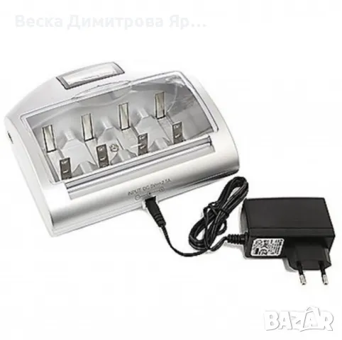 Универсално зарядно устройство за батерии с LCD дисплей и USB порт CHARGE KING, снимка 3 - Друга електроника - 49020270