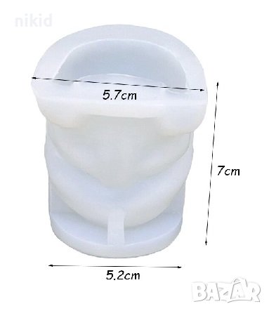 3D Пенис силиконов молд форма смола свещ фондан шоколад гипс моминско парти, снимка 3 - Форми - 37609981