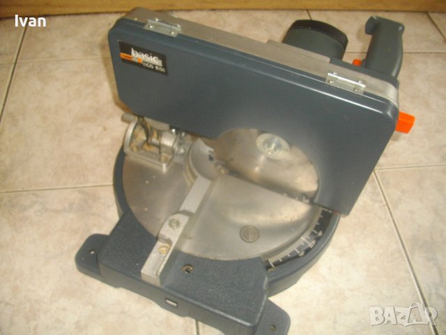 1050 Вата-ф210мм-Немска Пендула-Потъващ/Повдигащ Циркуляр-ОТЛИЧЕН-Basic Meister BGS1050-GERMANY, снимка 3 - Други инструменти - 36642985