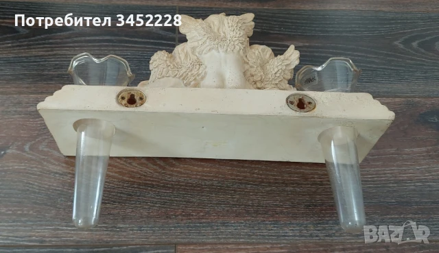 Стойка за стена ретро за ценители , снимка 5 - Антикварни и старинни предмети - 50584054