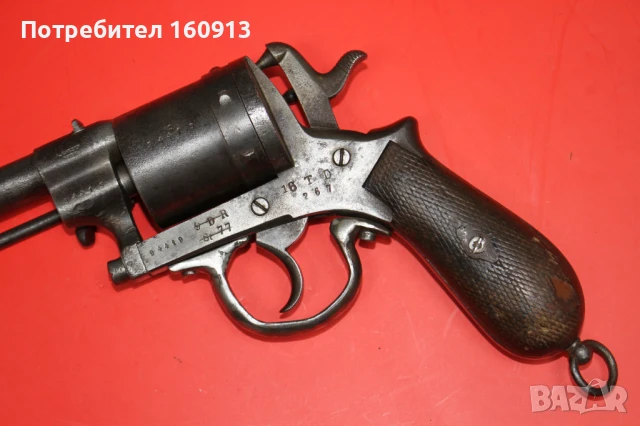 Оригинален револвер Гасер Gasser M1870 Виена., снимка 9 - Антикварни и старинни предмети - 51152481