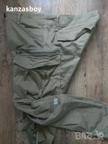 g-star rovic zip 3d regular tapered - мъжки карго панталон ОТЛИЧНО !!!ГОЛЯМ РАЗМЕР!!! 38, снимка 6 - Спортни дрехи, екипи - 48523462