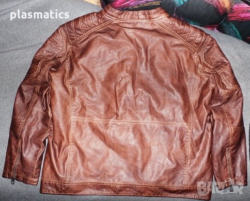 кожено яке, снимка 3 - Якета - 33247601