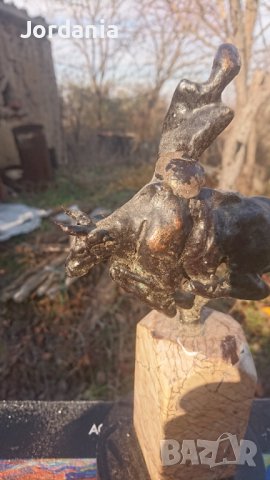 Малка пластика Бронз , снимка 3 - Колекции - 39102179