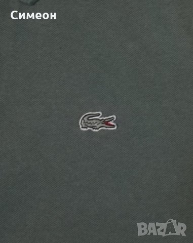 Lacoste Slim Fit Polo Shirt оригинална поло тениска S памучна фланелка, снимка 4 - Тениски - 32836926
