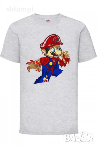 Детска тениска Mario Zombie 4,Игра,Изненада,Подарък,Празник,Повод, снимка 7 - Детски тениски и потници - 37436096