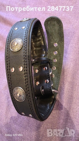 Кожена каишка за голямо куче, снимка 3 - За кучета - 53166022