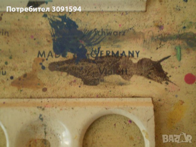 Винтидж немски VARIA Кутия за акварелни бои тенекиен германия, снимка 7 - Антикварни и старинни предмети - 37237711