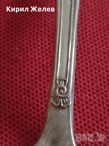 Стара лъжичка за кафе чай с маркировка ITALY красива орнаментика за КОЛЕКЦИЯ ДЕКОРАЦИЯ 42142, снимка 3 - Други ценни предмети - 43863175