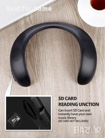 Bluetooth високоговорител с лента за врата  Bluedio, снимка 6 - Други - 50264968