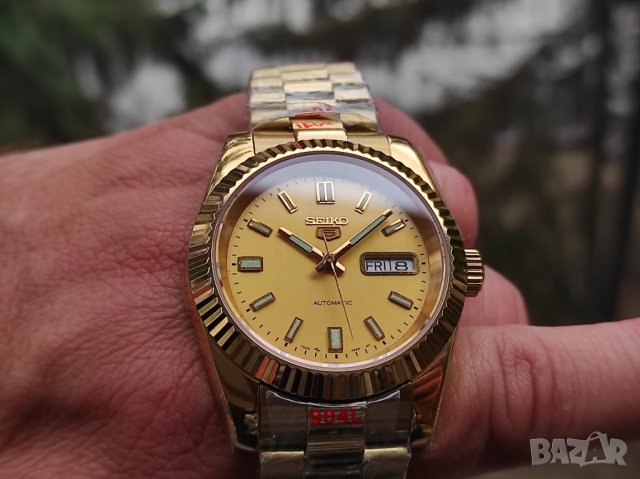 Seiko 5 mod "The Tony Soprano" President bracelet, снимка 2 - Мъжки - 43242645