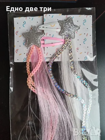 Лот от Детски диадема и фиби за коса и др. Обща цена 18, снимка 11 - Шноли, диадеми, ленти - 47932032