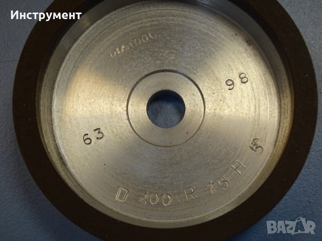 Диамантена шайба DIATOOL D200 R75 H5/6398, снимка 4 - Диамантени и режещи инструменти - 43485797