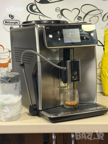 Кафемашина кафе автомат Saeco XELSİS SM7683 с гаранция, снимка 9 - Кафемашини - 52754763